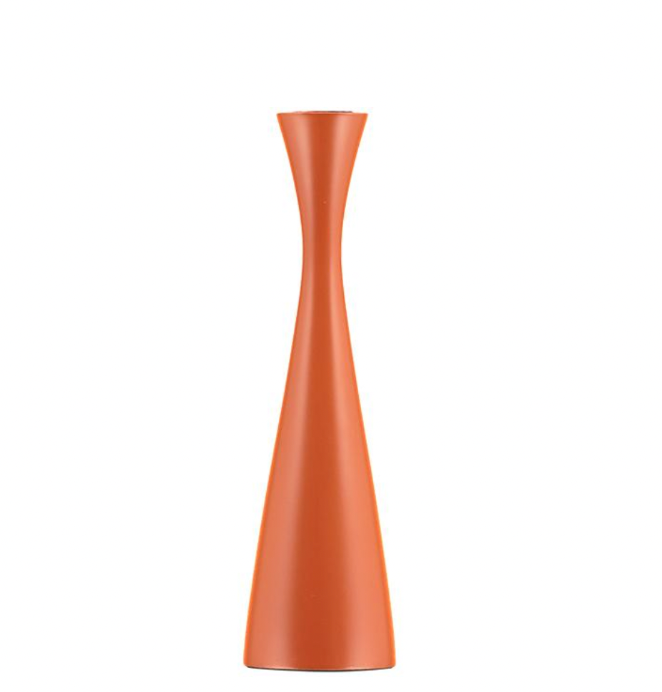 9.8" Rust Candleholder