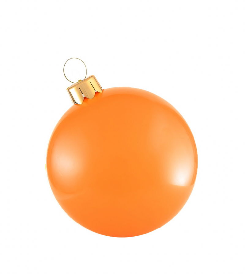 Orange Holiball 30" Ornament