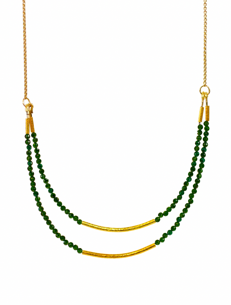 Trove Green Onyx Necklace
