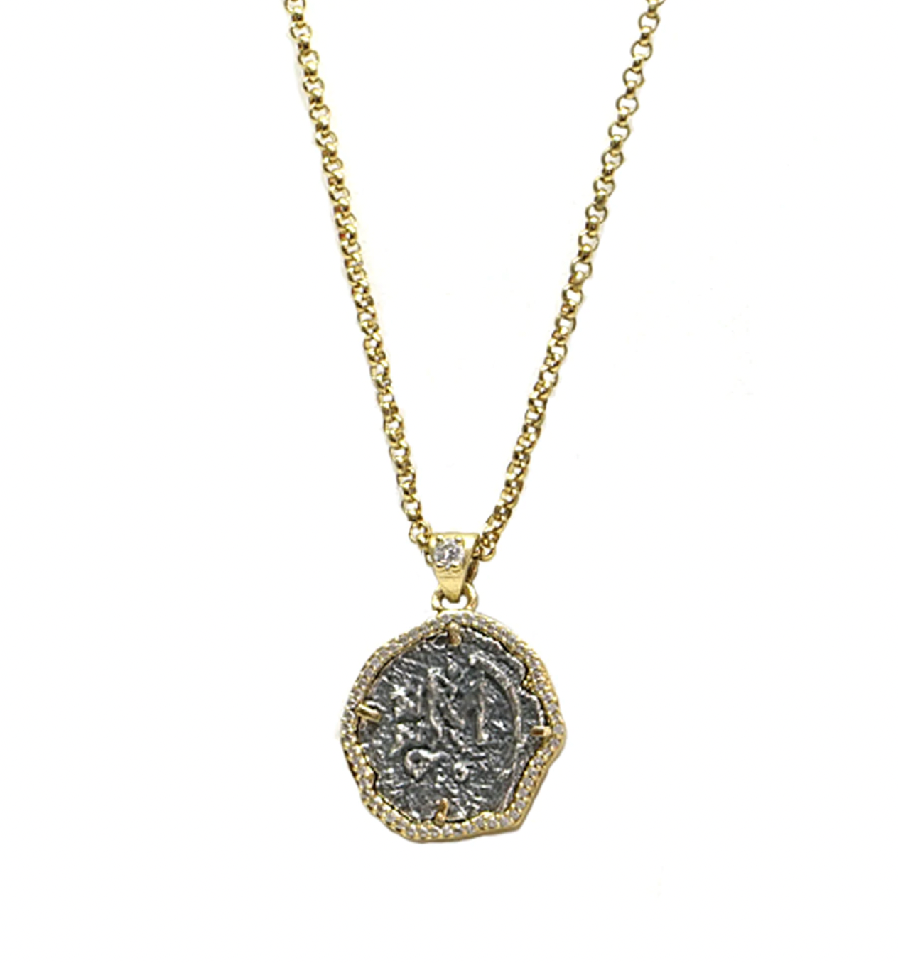 Gold Mini Molat Necklace