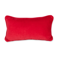 Shady Beach Needlepoint Pillow