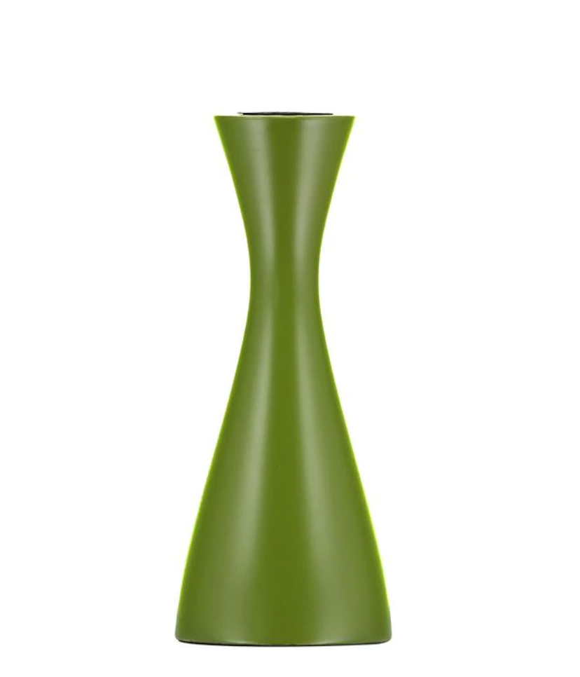 5.9" Olive Candleholder