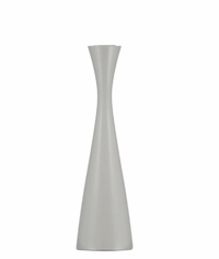 9.8" Grey Candleholder