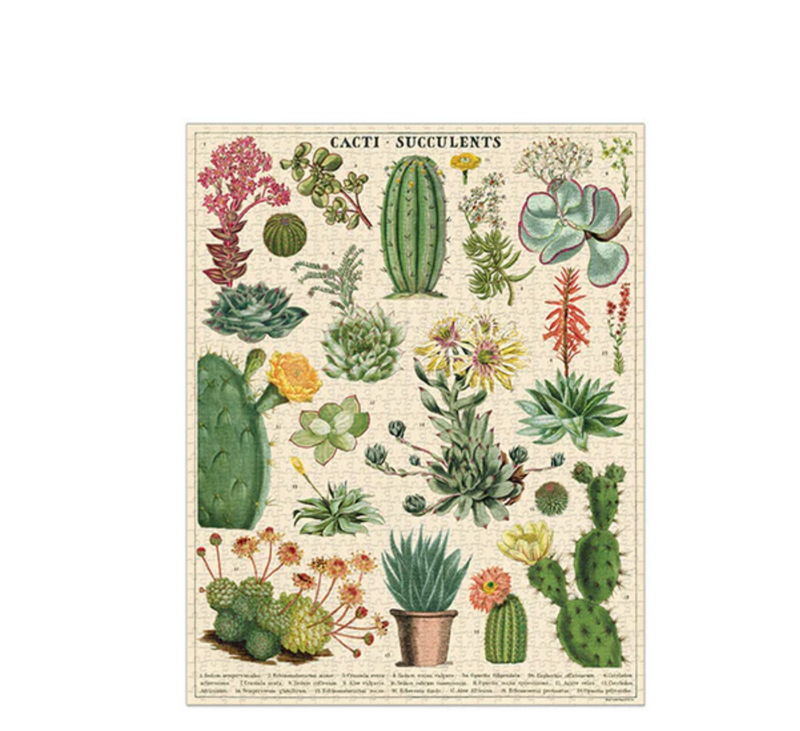 Cavallini & Co. Cacti Puzzle