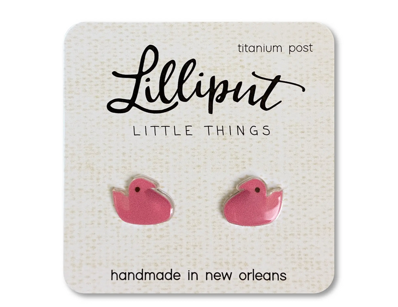 LP Pink Peeps Earrings