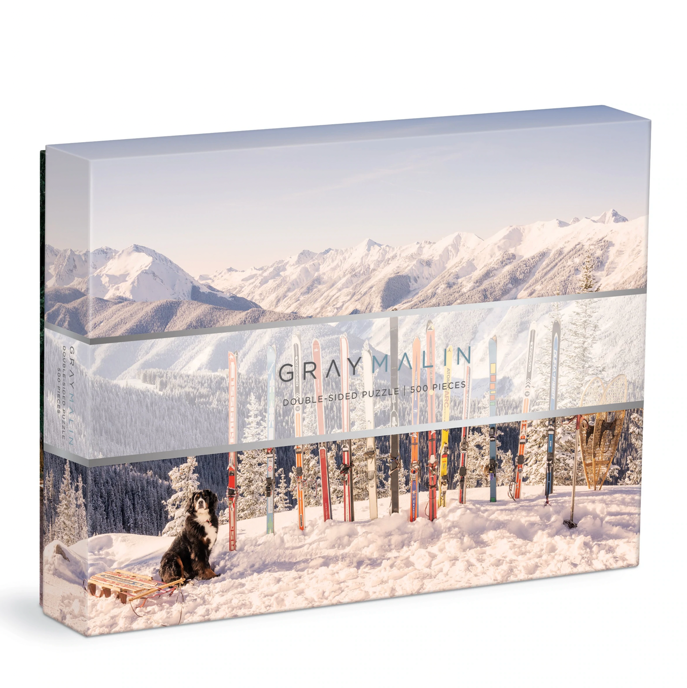 Gray Malin The Winter 500 Piece Double-Sided Puzzle