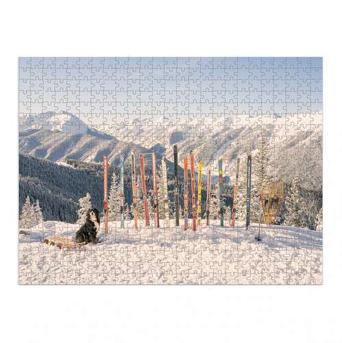Gray Malin The Winter 500 Piece Double-Sided Puzzle