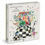 MacKenzie-Childs Blooming Kettle 750 Piece Shaped Puzzle