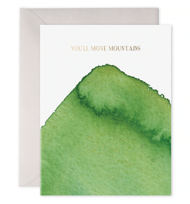 You'll Move Mountains Card