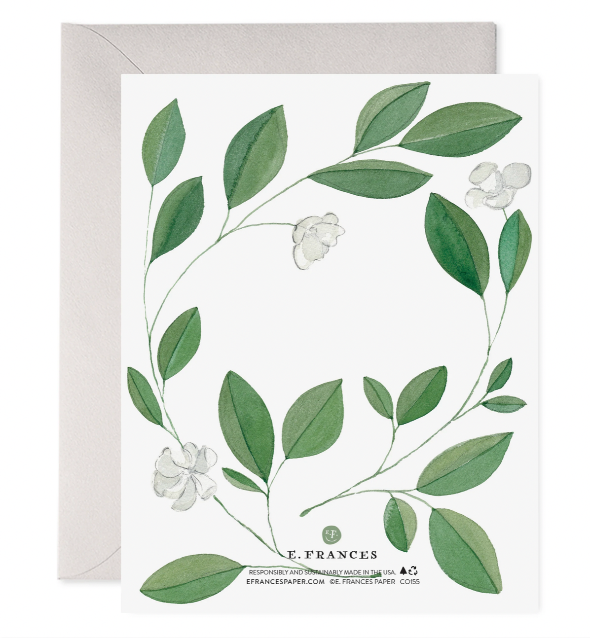 Magnolia Condolence Card