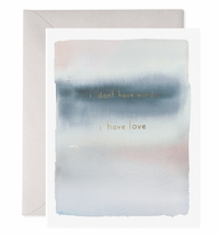No Words Card