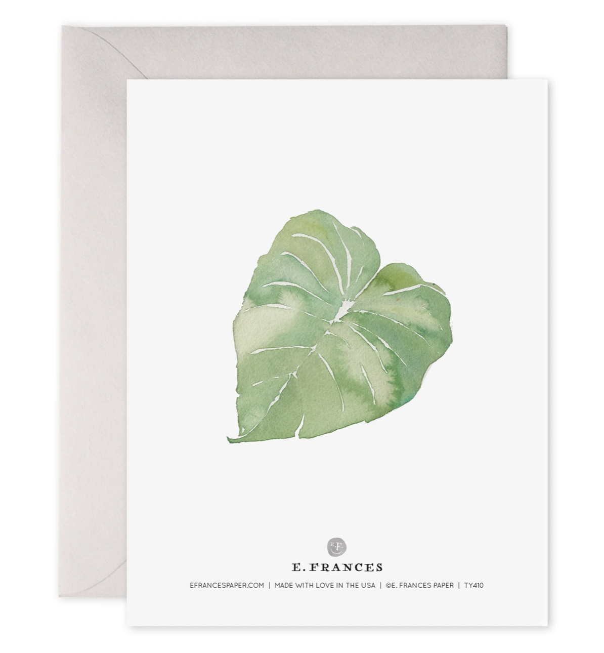 Thank You Leaves Card