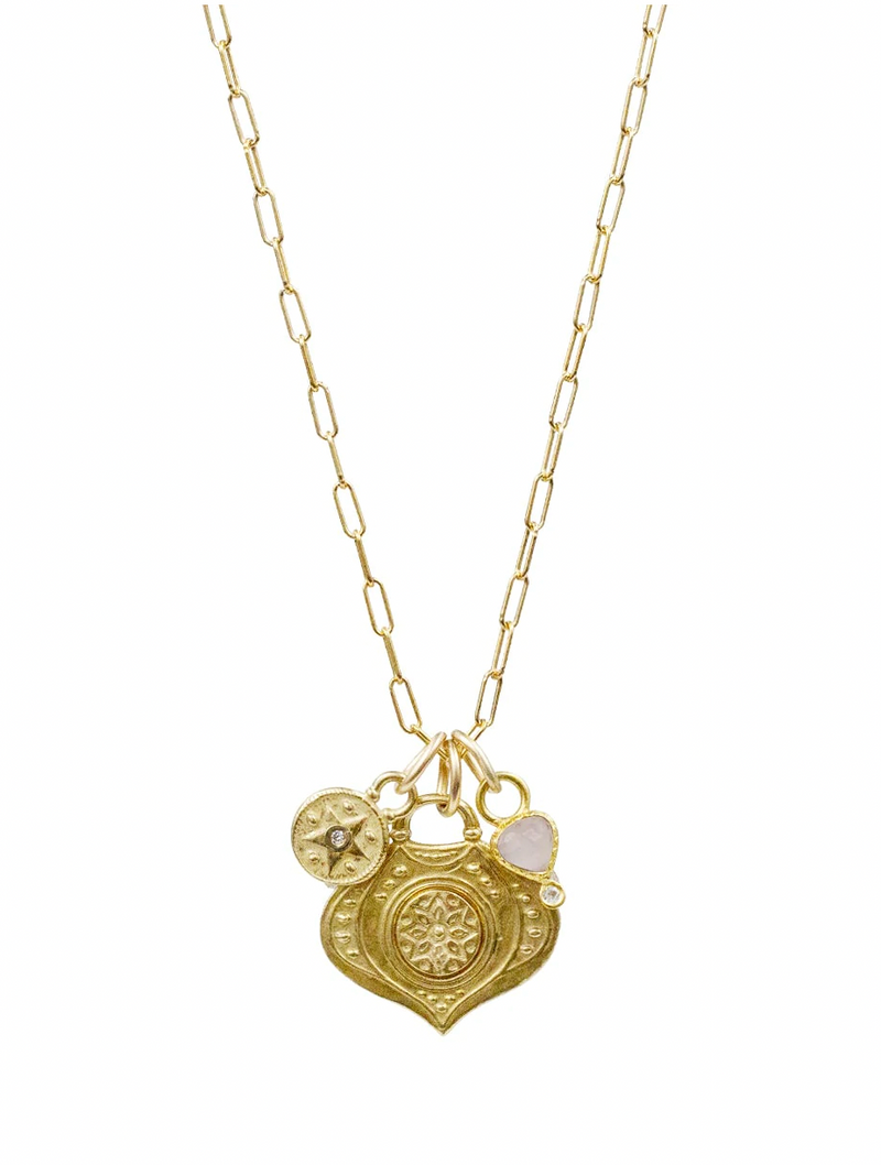 Sunrise Charm Necklace