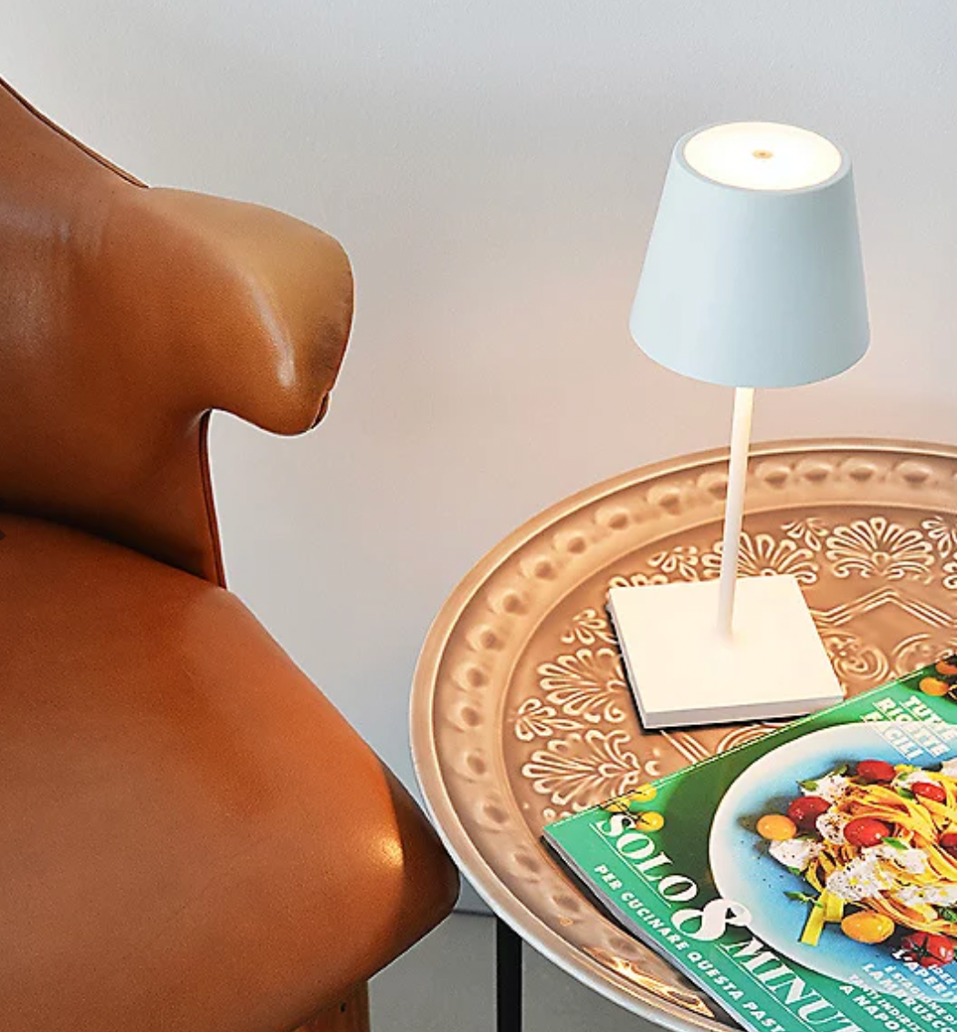 Poldina Pro White Cordless Lamp