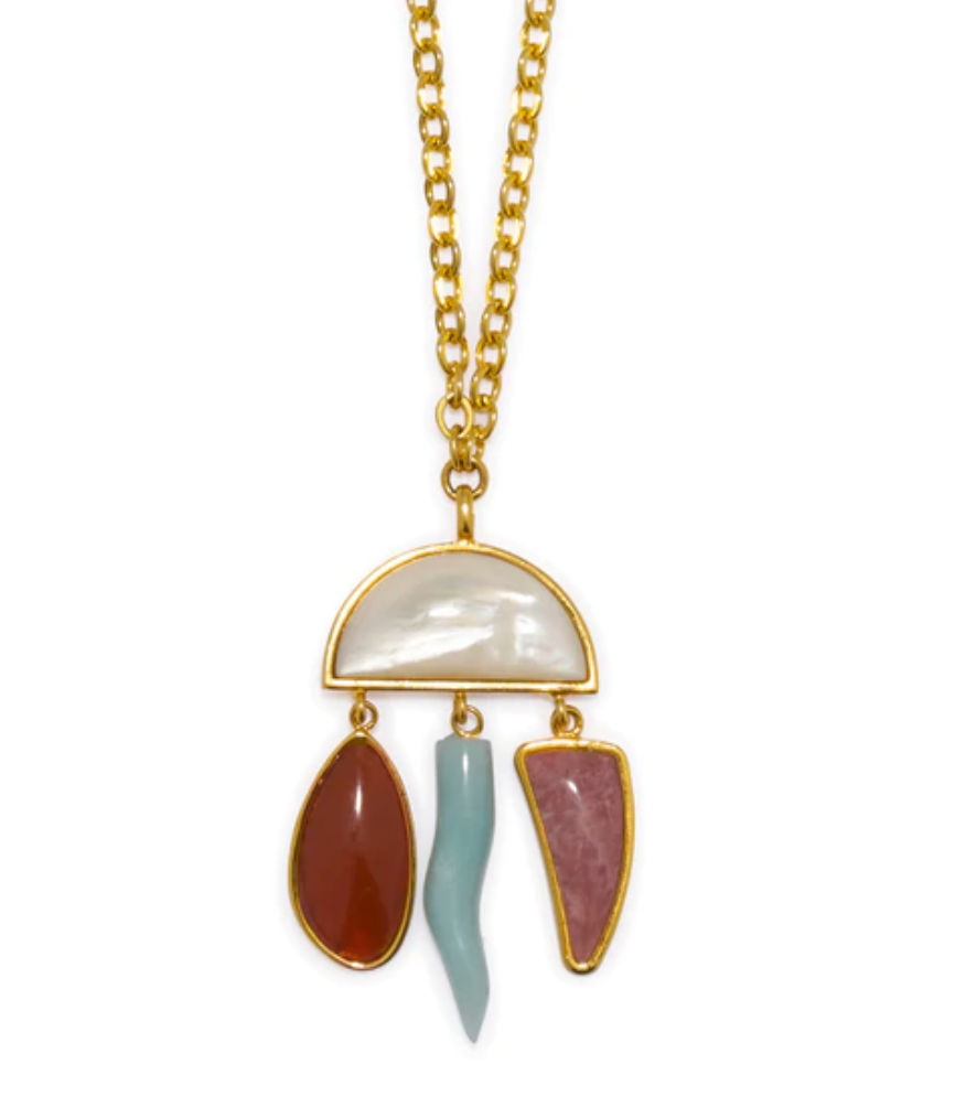 Lizzie Fortunato City of Rocks Necklace