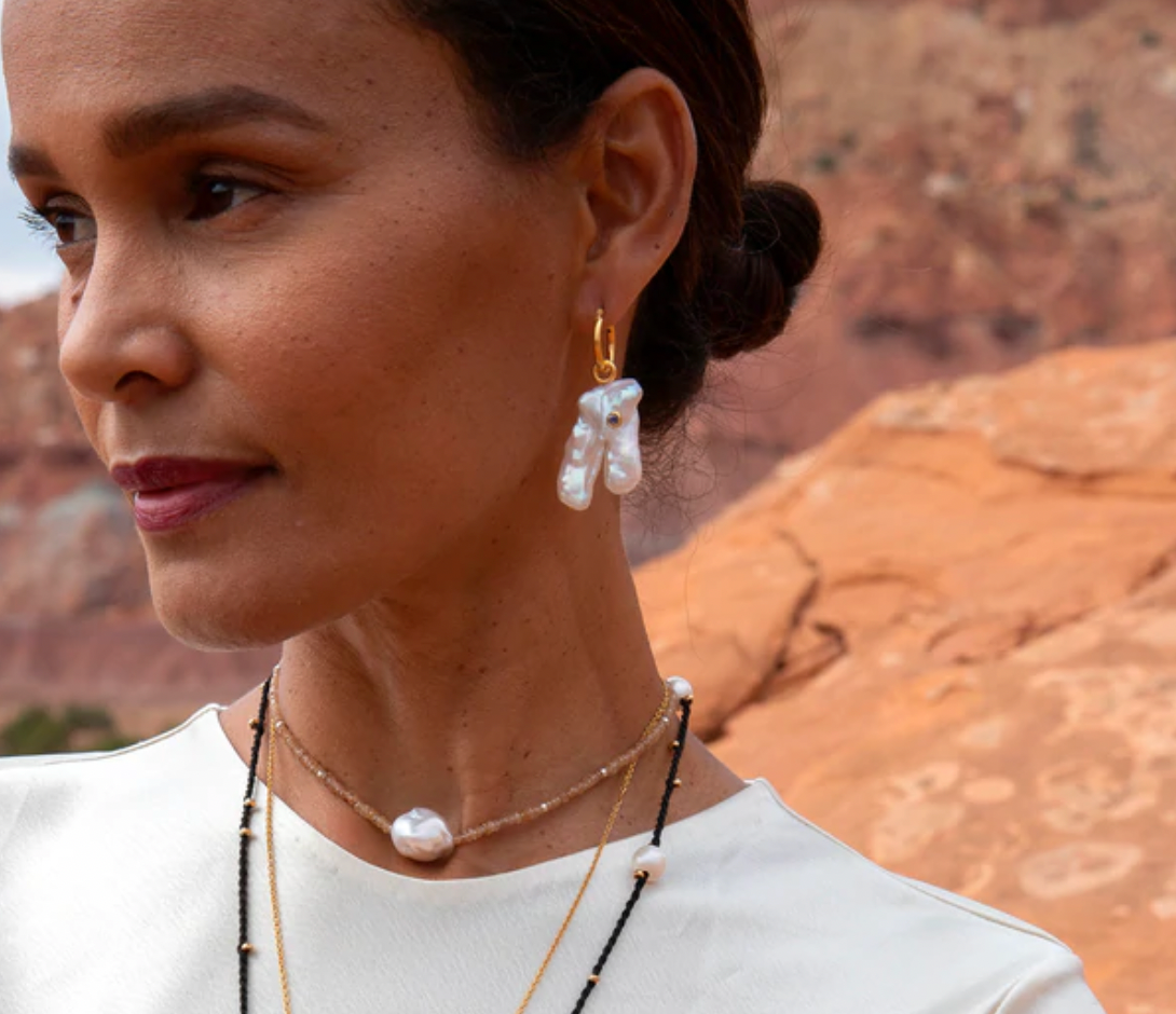 Lizzie fortunato earrings deals sale