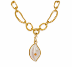Lizzie Fortunato Cowrie Shell Necklace in Pearl