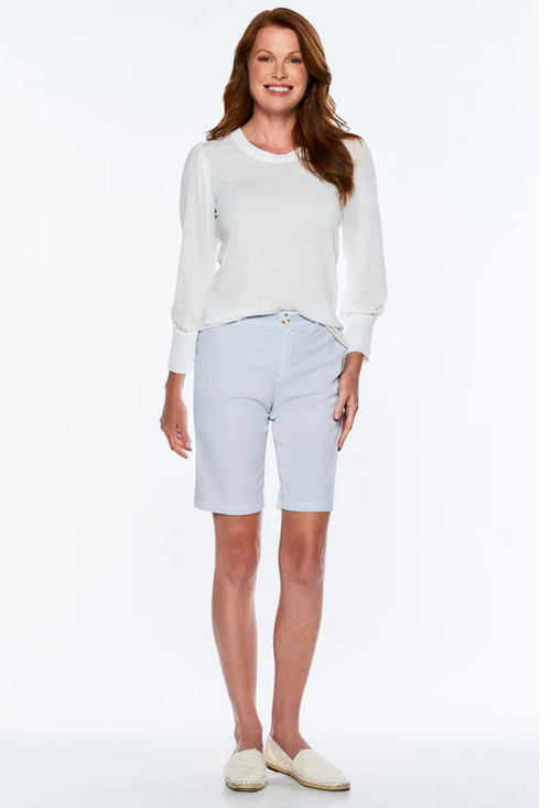 Nash Hydrangea Slim Bermuda Short