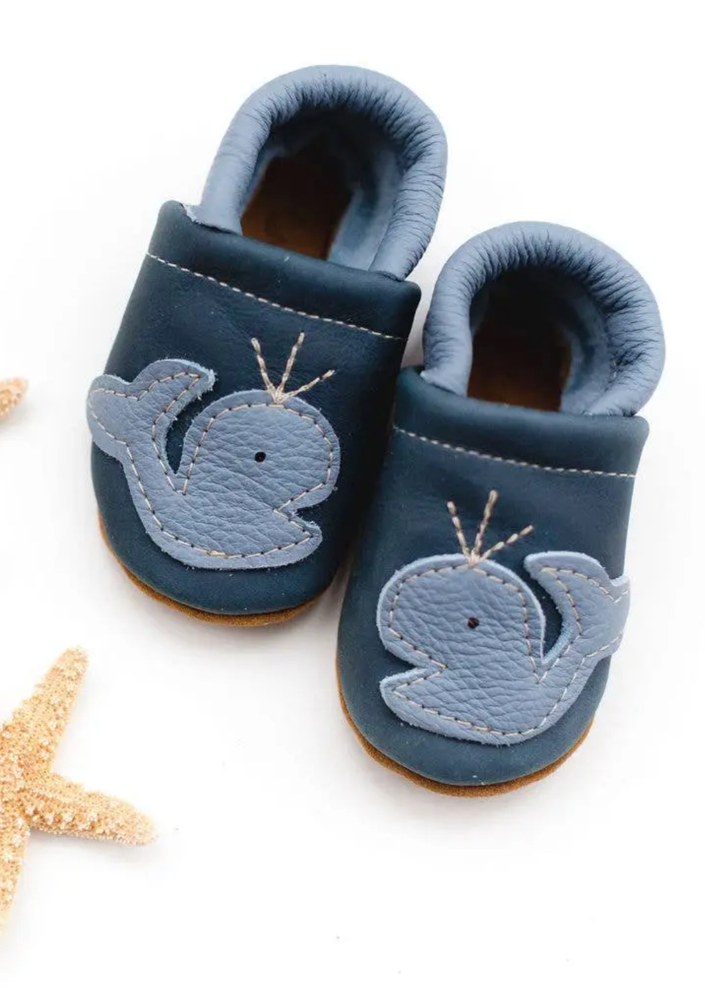 Blue Whale Baby Shoes
