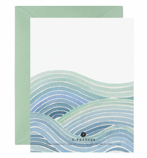 Ocean of Thanks Card