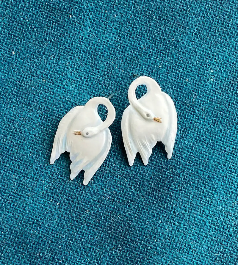 Little Swan Earrings