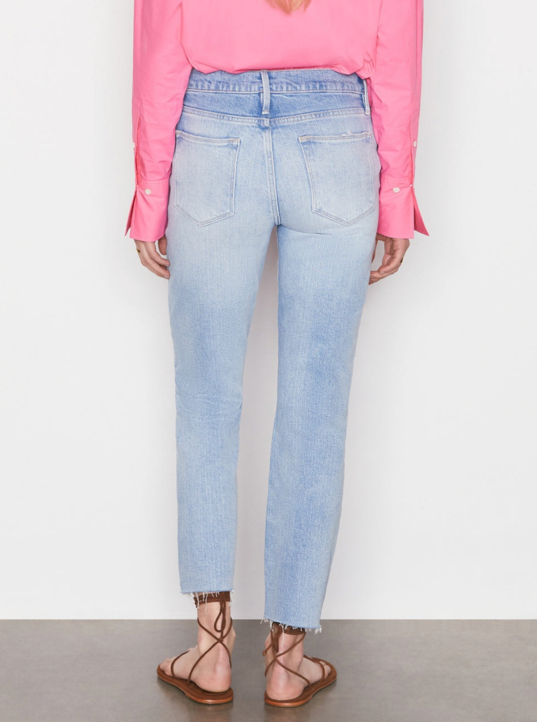Frame le high straight leg jeans hotsell