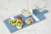 French Blue/White Rectangle Charcuterie Board