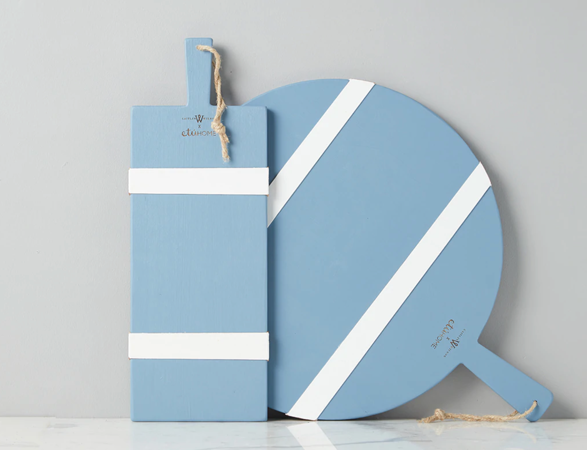 French Blue/White Rectangle Charcuterie Board