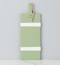 Laurel Green Rectangle Charcuterie Board