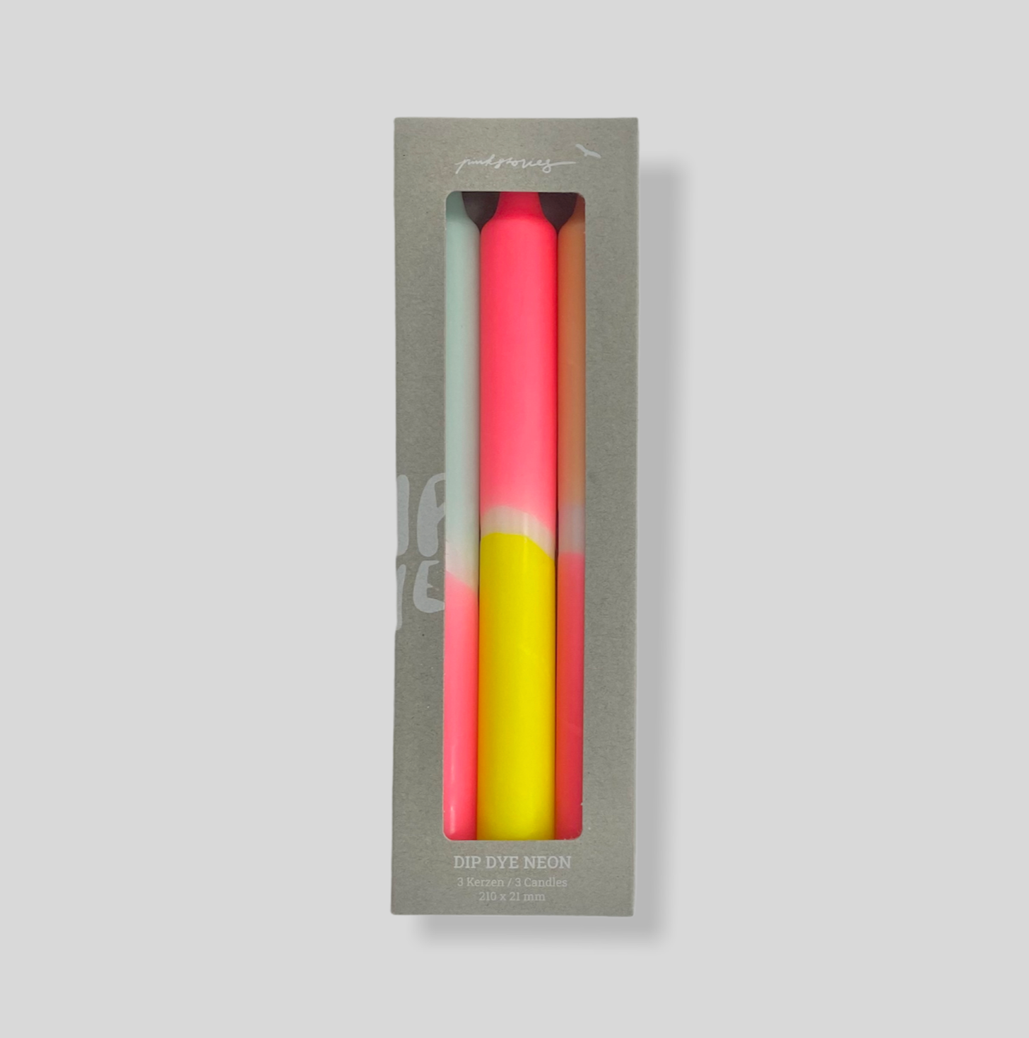 Dip Dye Neon Sunshine Club Tapers