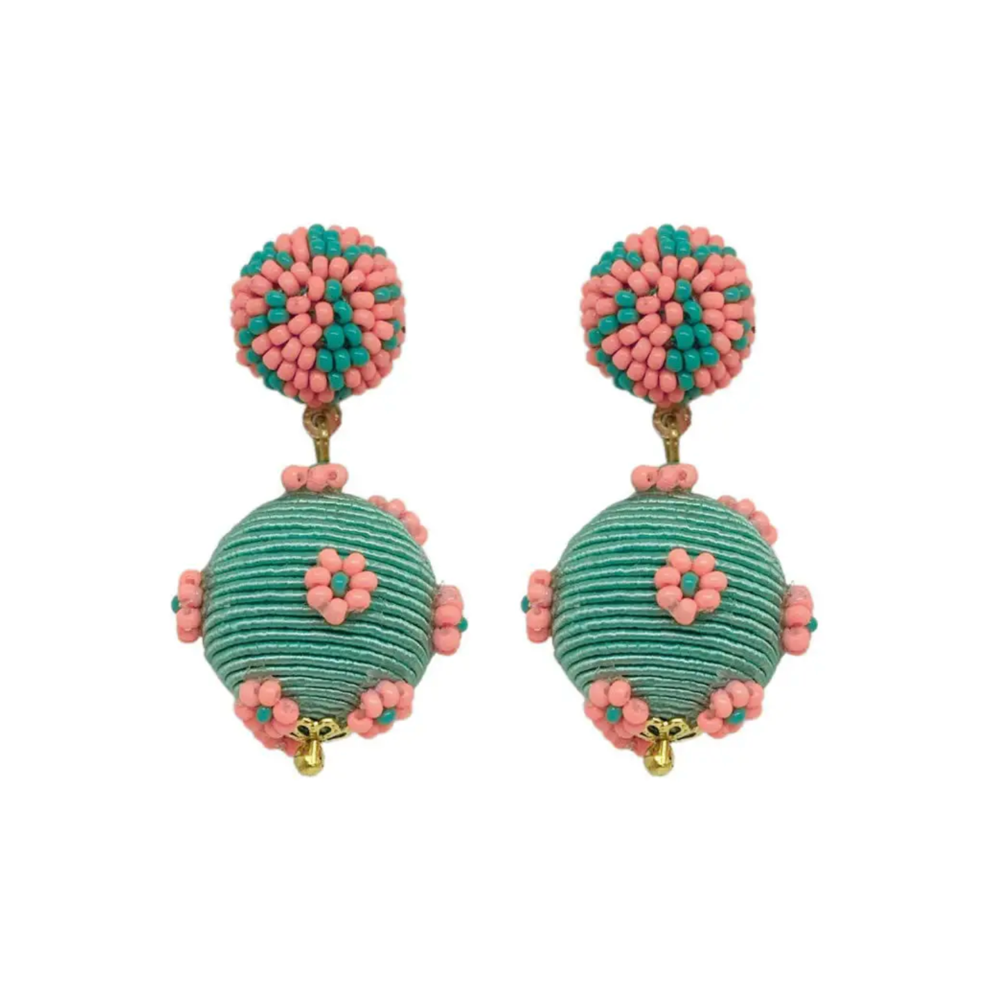 Begonia Gumball Earrings