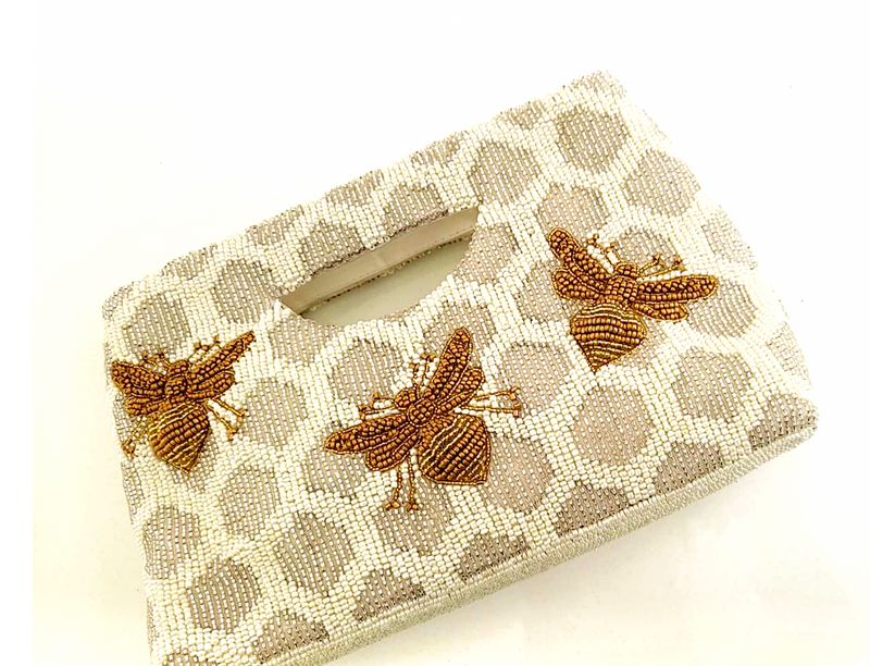 Queen Bee Cut Out Clutch