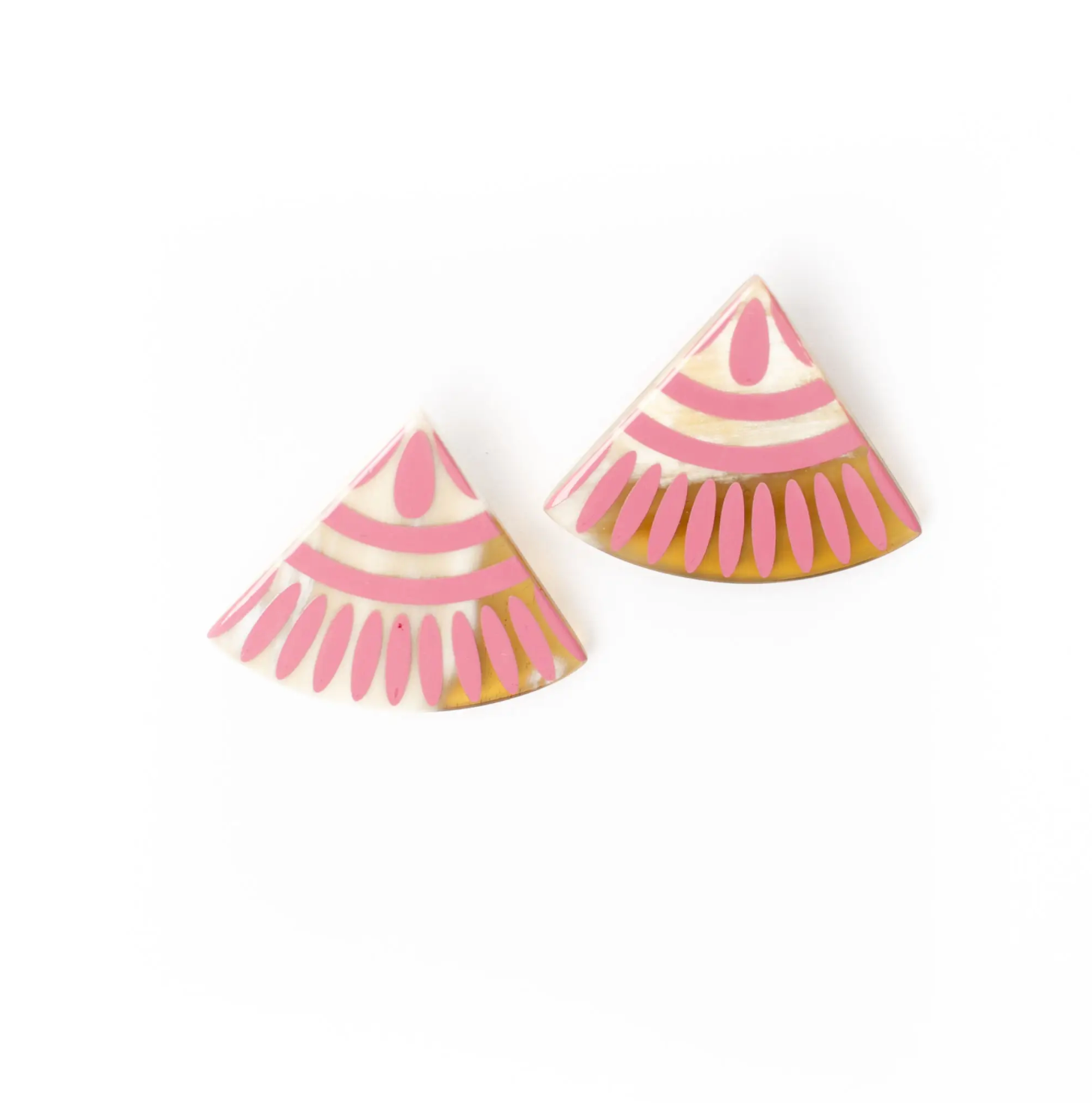 Blush Tile Earrings