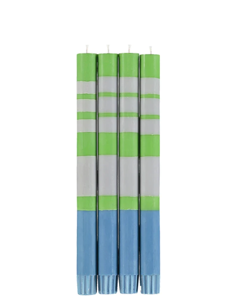 10" Tapers - Grass, Nanking, Willow set of 4