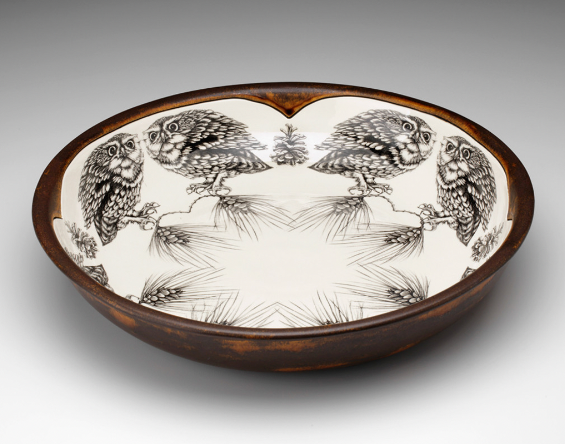 Screech Owl Pasta Bowl