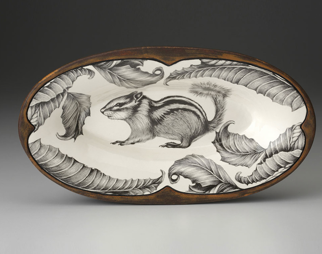 Chipmunk Oblong Serving Dish