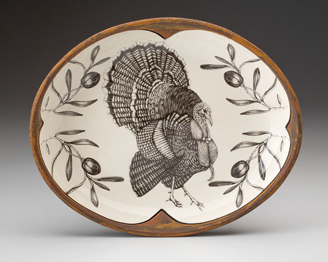 Turkey Small Serving Dish
