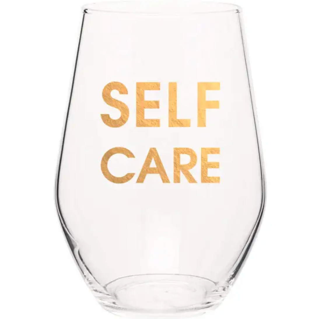 Self Care Wine Glass