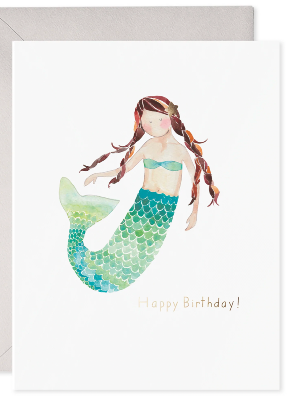 Mermaid Birthday Card