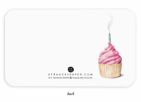 Pink Cupcake Little Notes