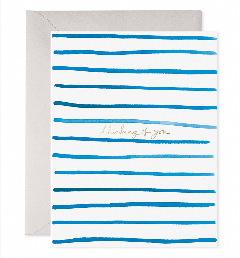 Stripes Thinking of You Card
