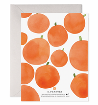 Pumpkin Witch Card