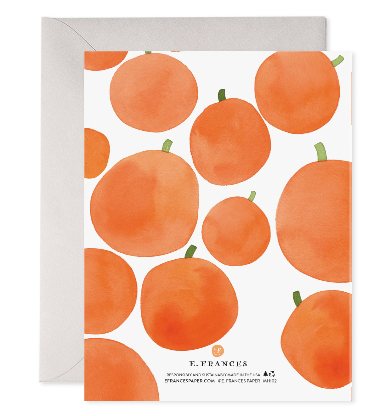 Pumpkin Witch Card
