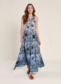 Paola Maxi Dress in Peri