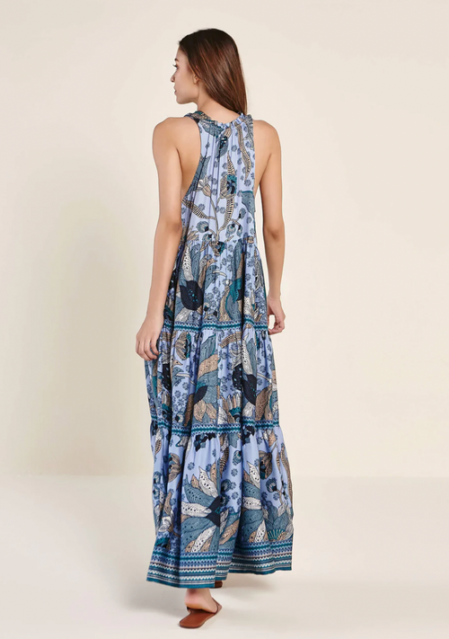 Paola Maxi Dress in Peri