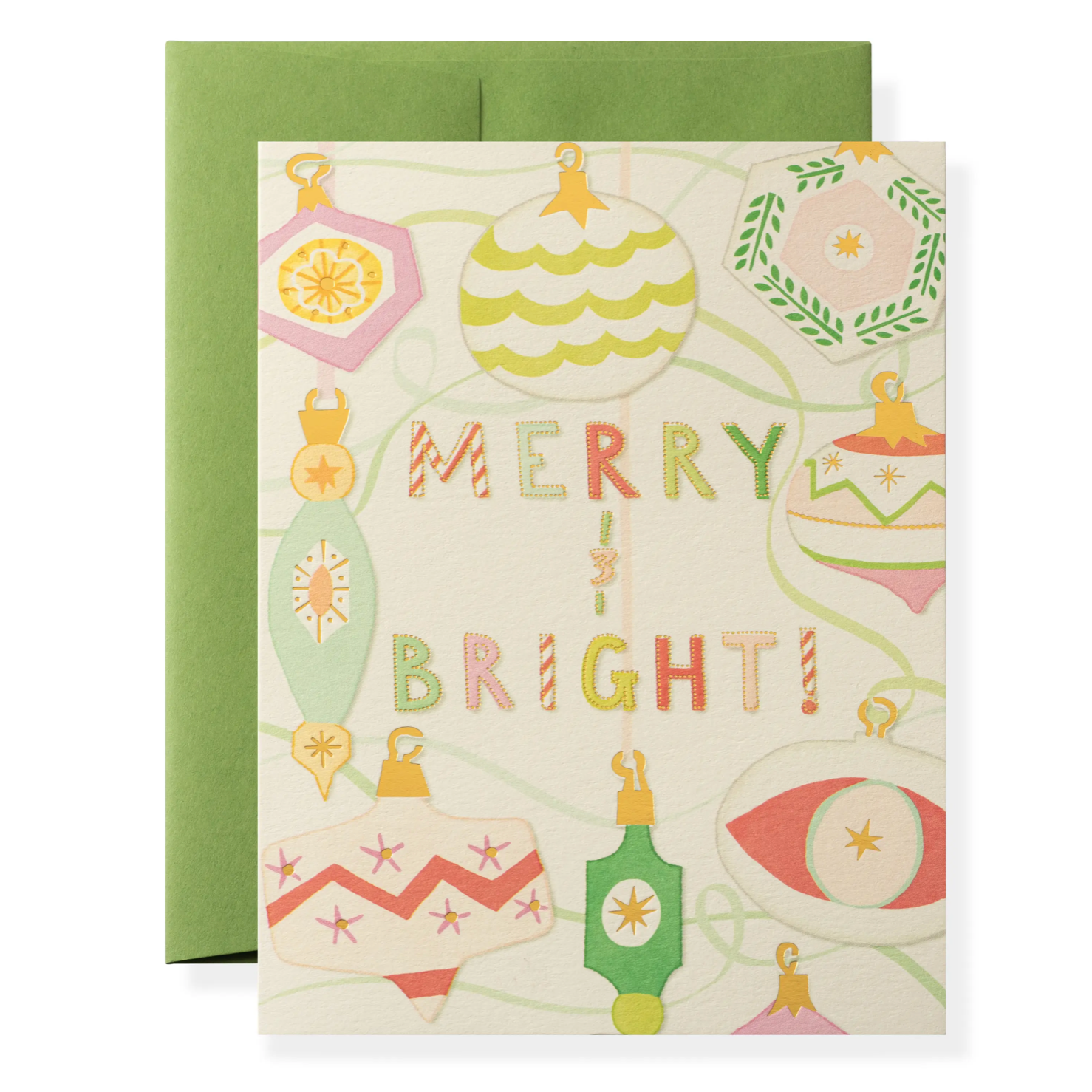 Merry & Bright Greeting Card