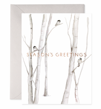 Snowy Birches Card