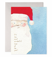 Vintage Santa Card