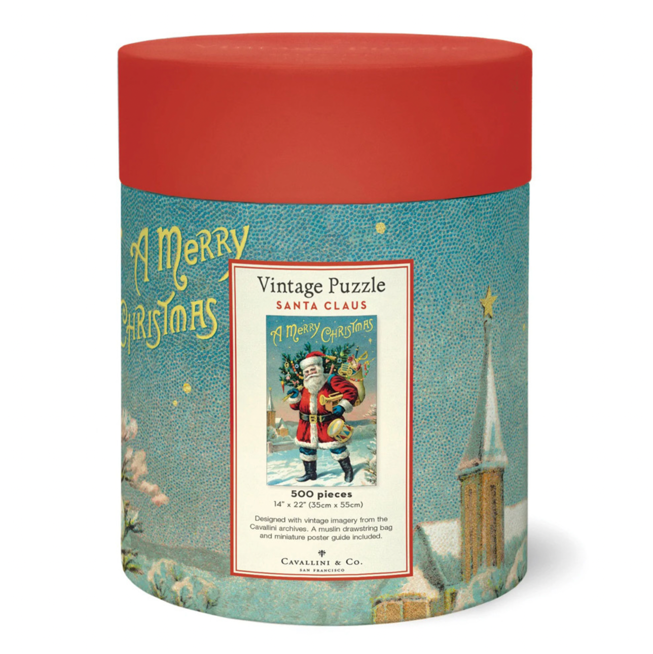Cavallini & Co. Santa Puzzle