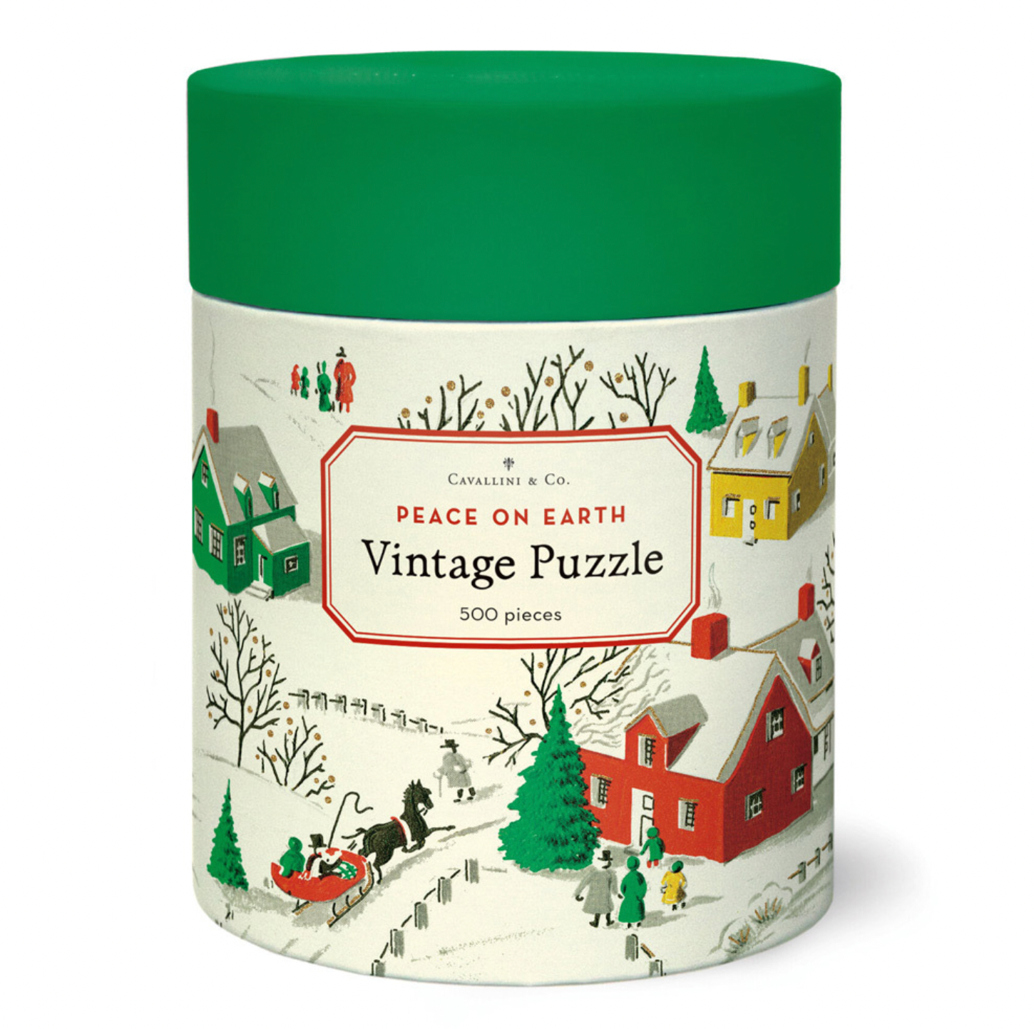 Copy of Cavallini & Co. Santa Puzzle